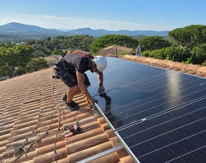 Installateur panneaux solaires Quiévy — pose photovoltaïque sur toiture
